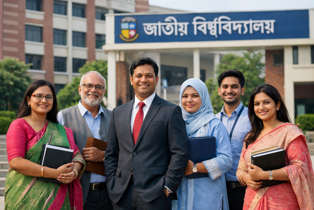 জাতীয় বিশ্ববিদ্যালয়-এ নিয়োগ বিজ্ঞপ্তি ২০২৬