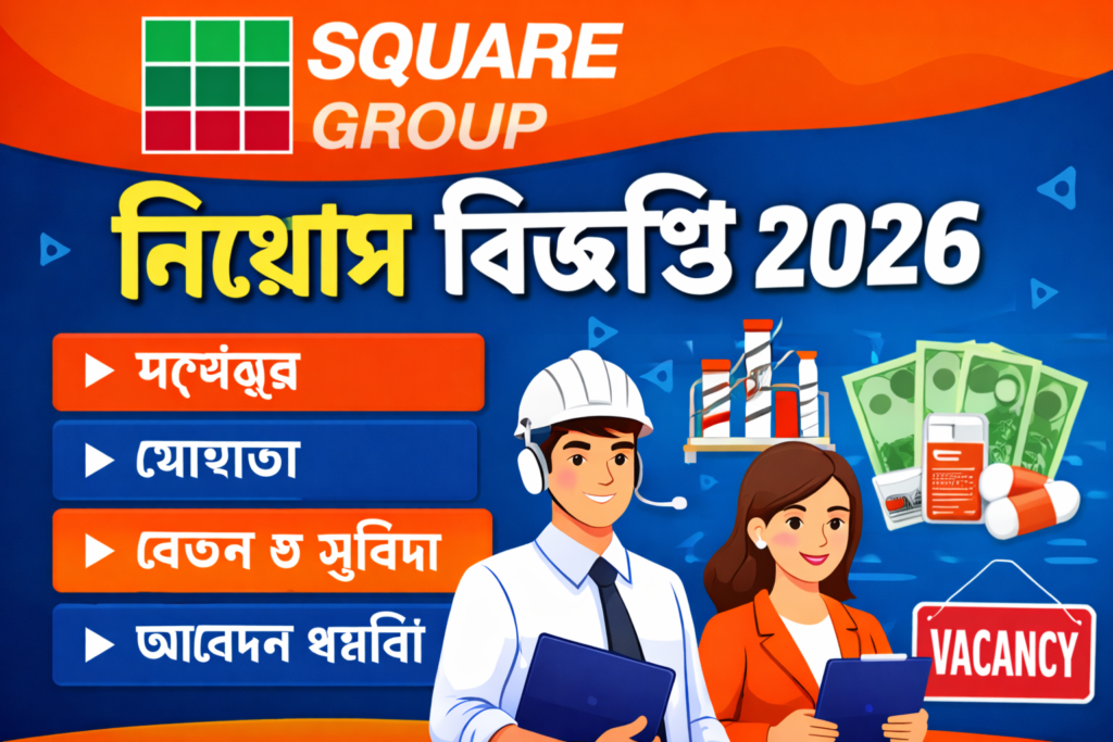 Square Group নিয়োগ বিজ্ঞাপন দিচ্ছি